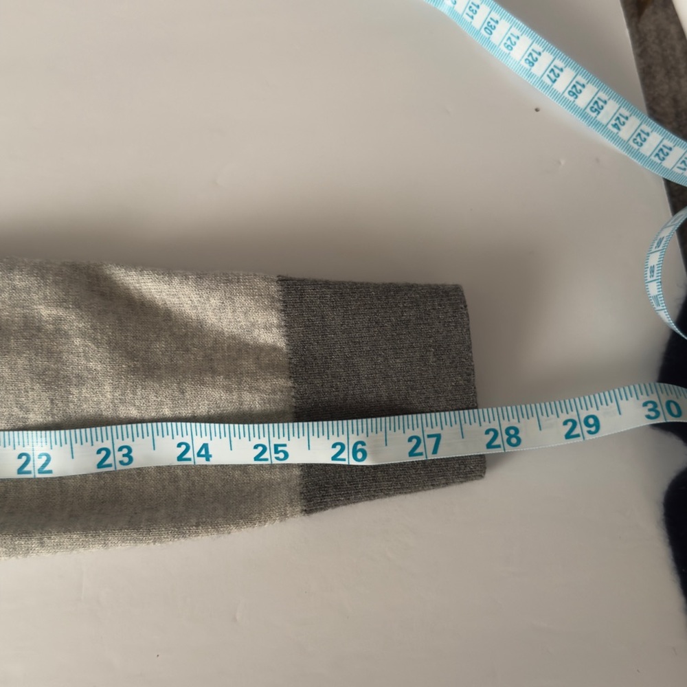 Banana Republic Men's Light Gray Crewneck Pima Cotton Cashmere Layering Sz Xl - Picture 4 of 8